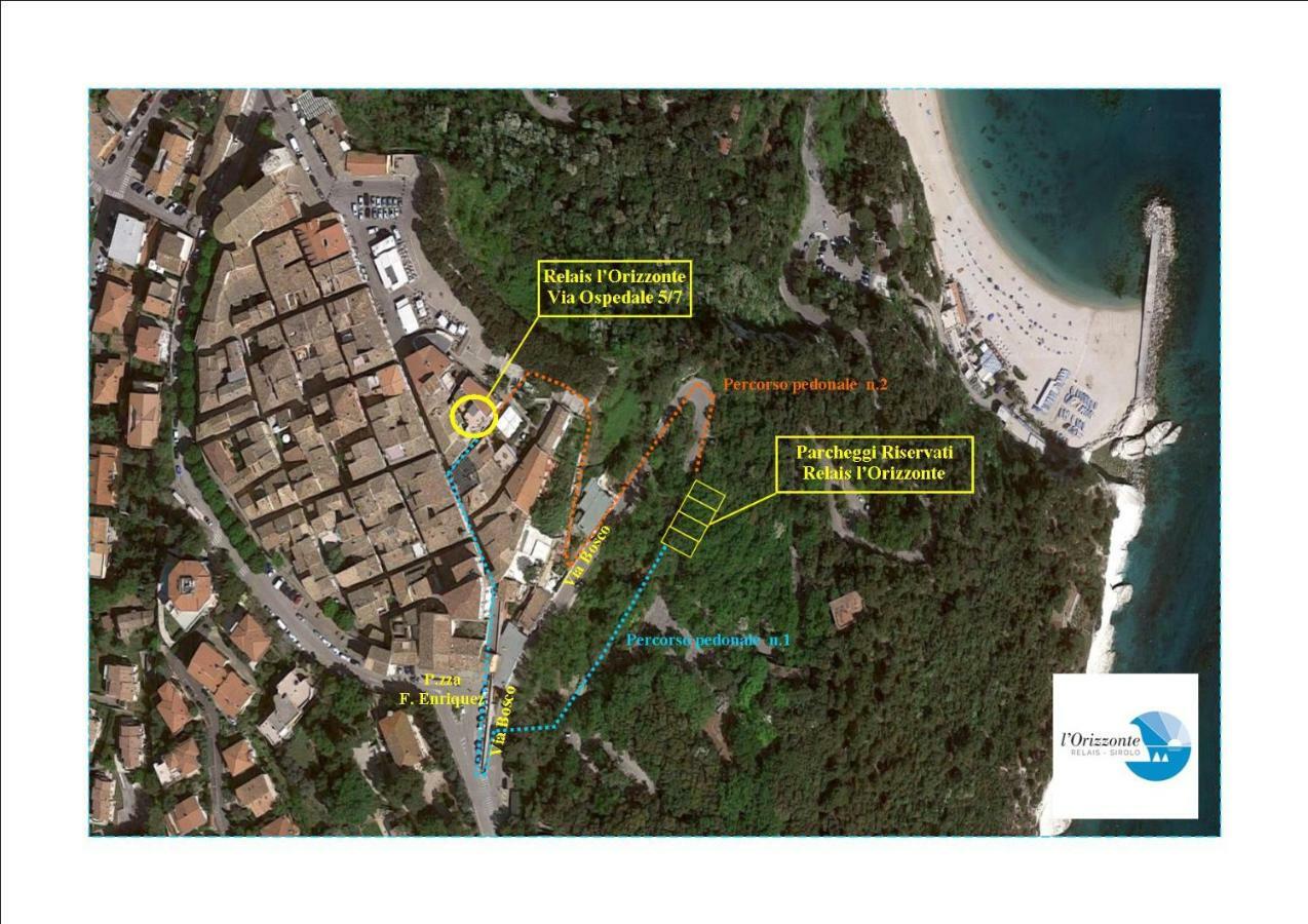 L'Orizzonte Relais Sirolo Hotel Eksteriør billede