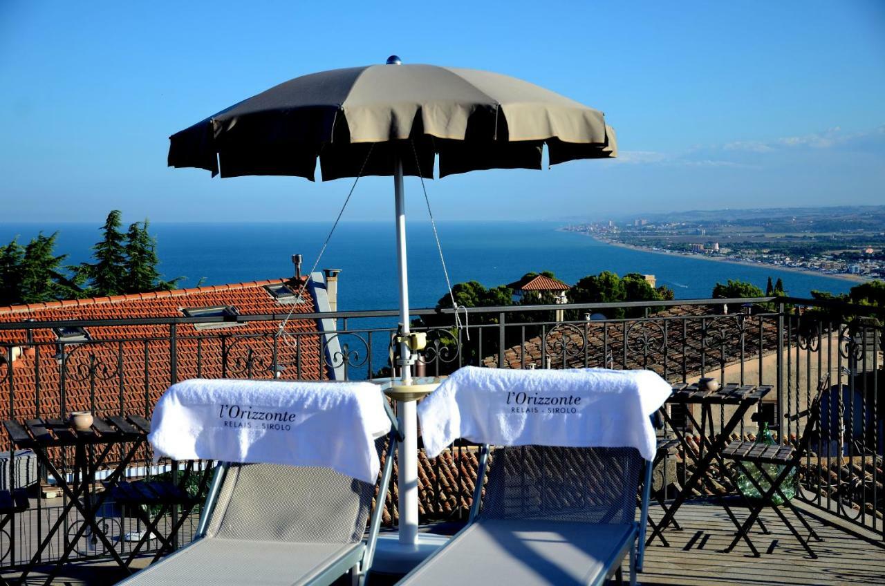 L'Orizzonte Relais Sirolo Hotel Eksteriør billede